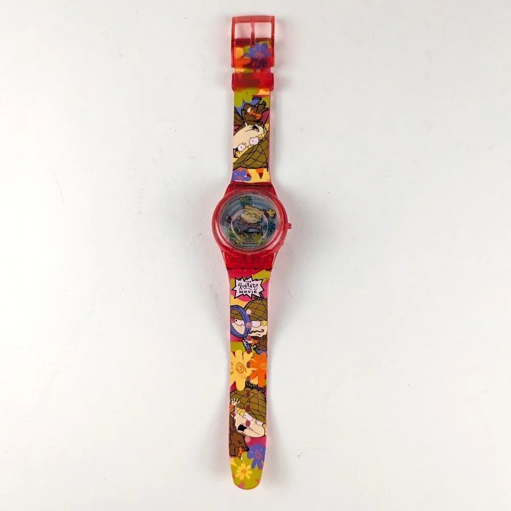 Vintage 90s Rugrats Movie Burger King Watch